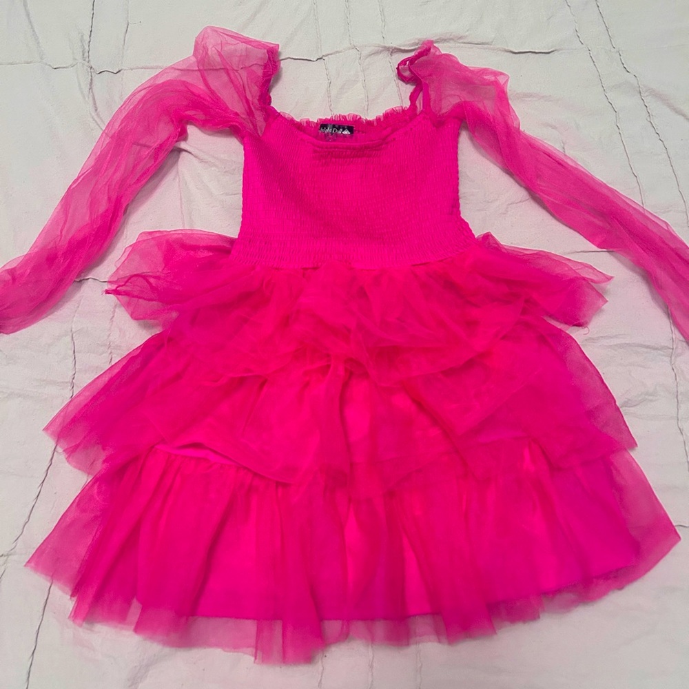 Hot Pink Homecoming/Formal Dress